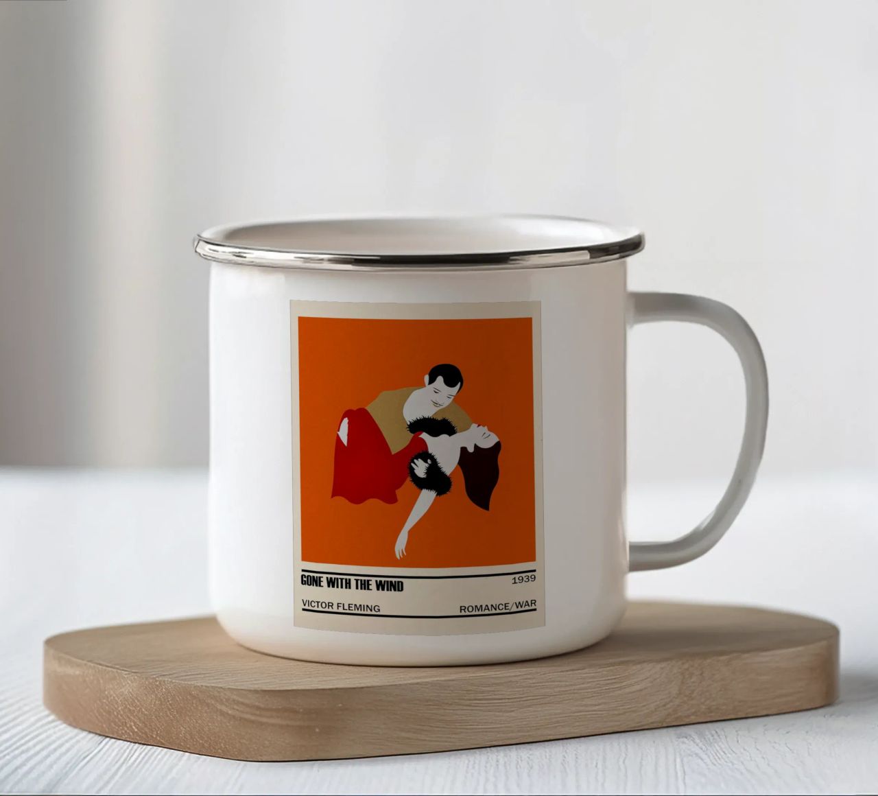Gone With the Wind tazza in smalto da TheArtstudio