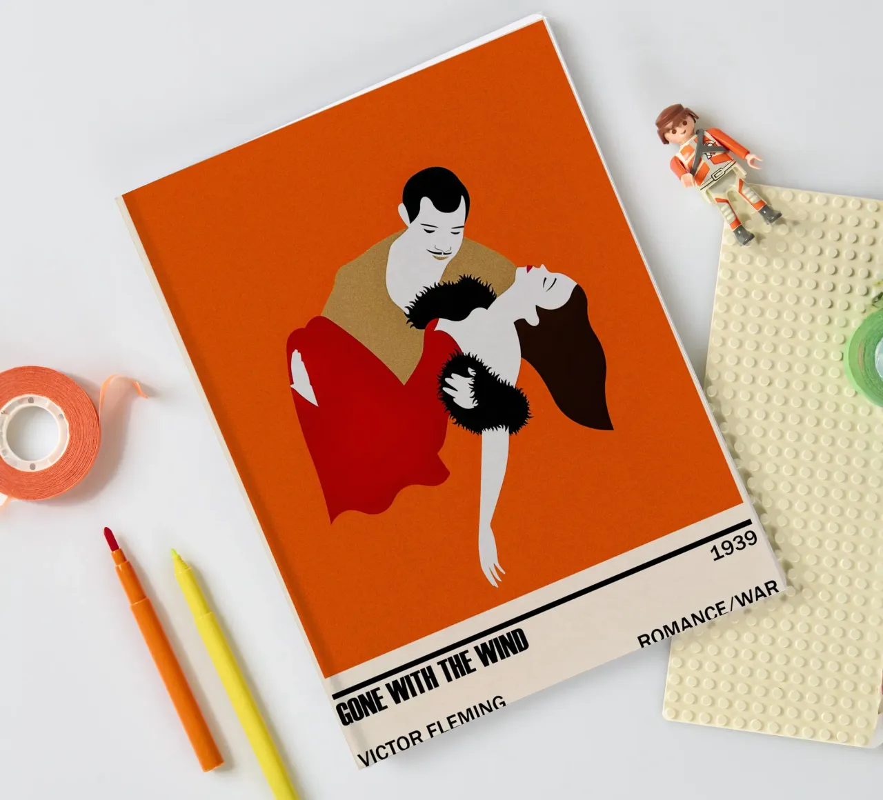 Gone With the Wind notebook by TheArtstudio