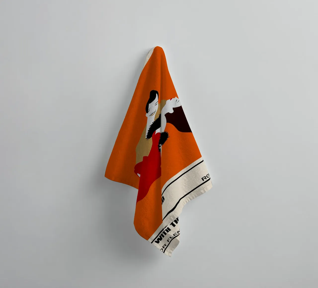 Gone With the Wind asciugamano da bagno da TheArtstudio