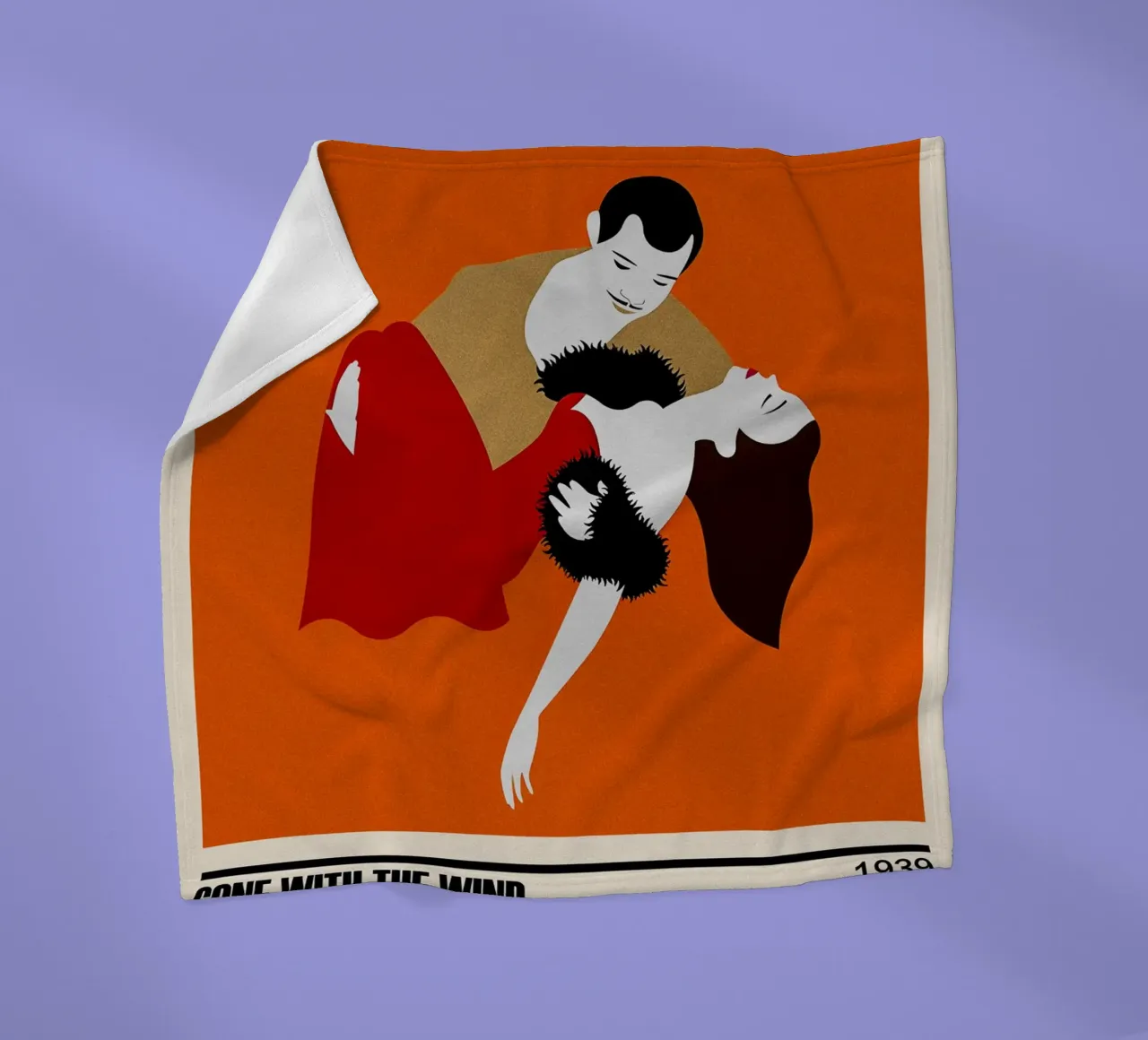 Gone With the Wind coperta in pile da TheArtstudio
