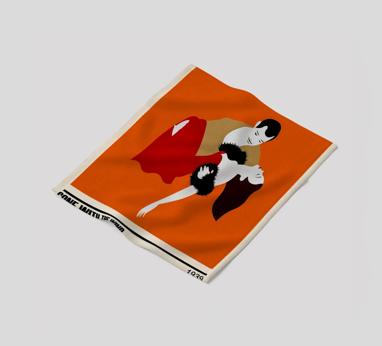 Gone With the Wind coperta in pile da TheArtstudio