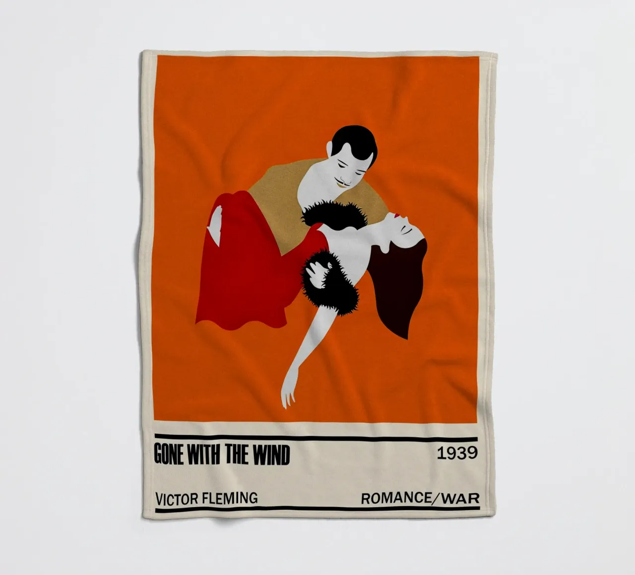 Gone With the Wind coperta in pile da TheArtstudio