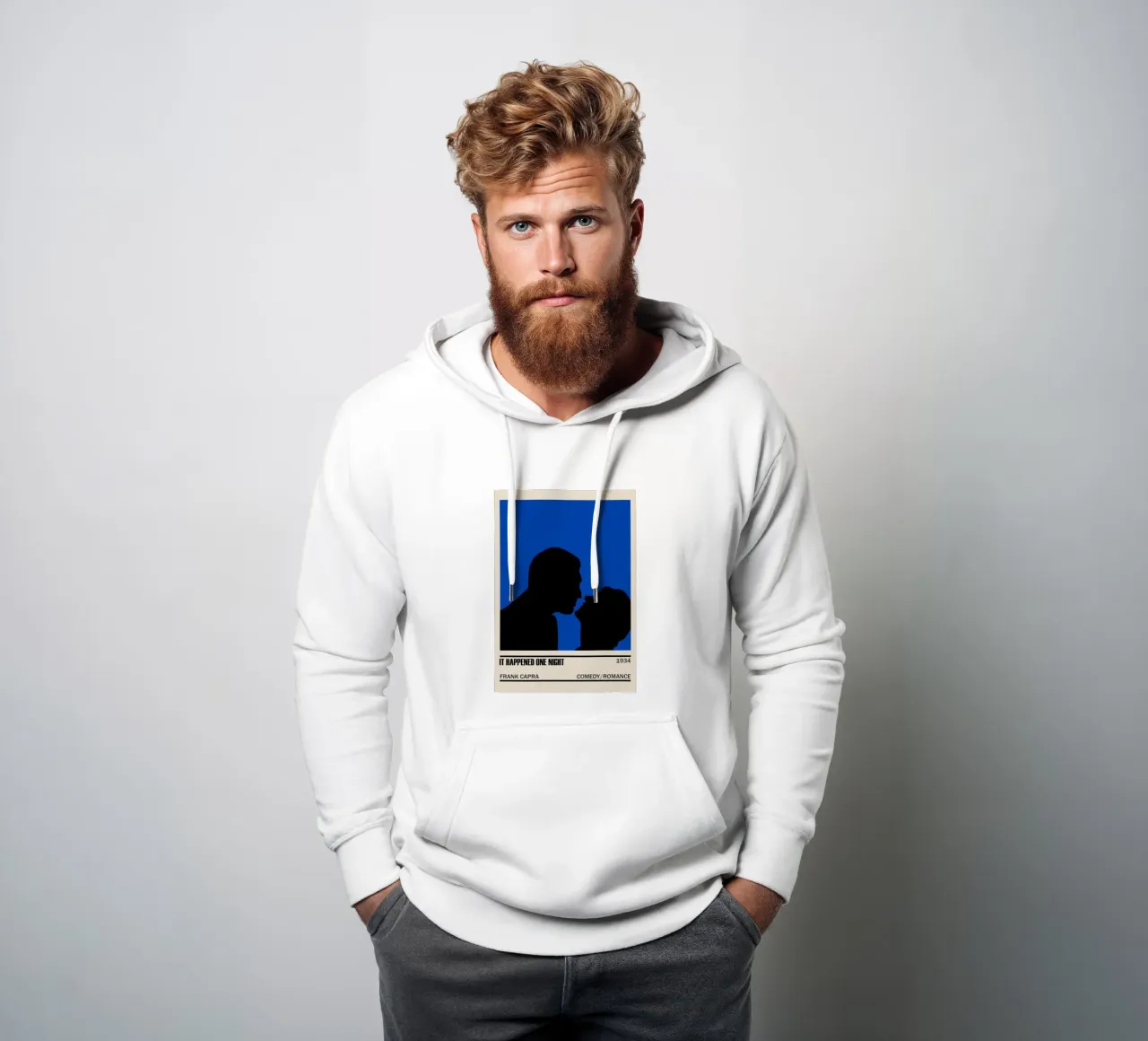It Happened One Night felpa con cappuccio da TheArtstudio