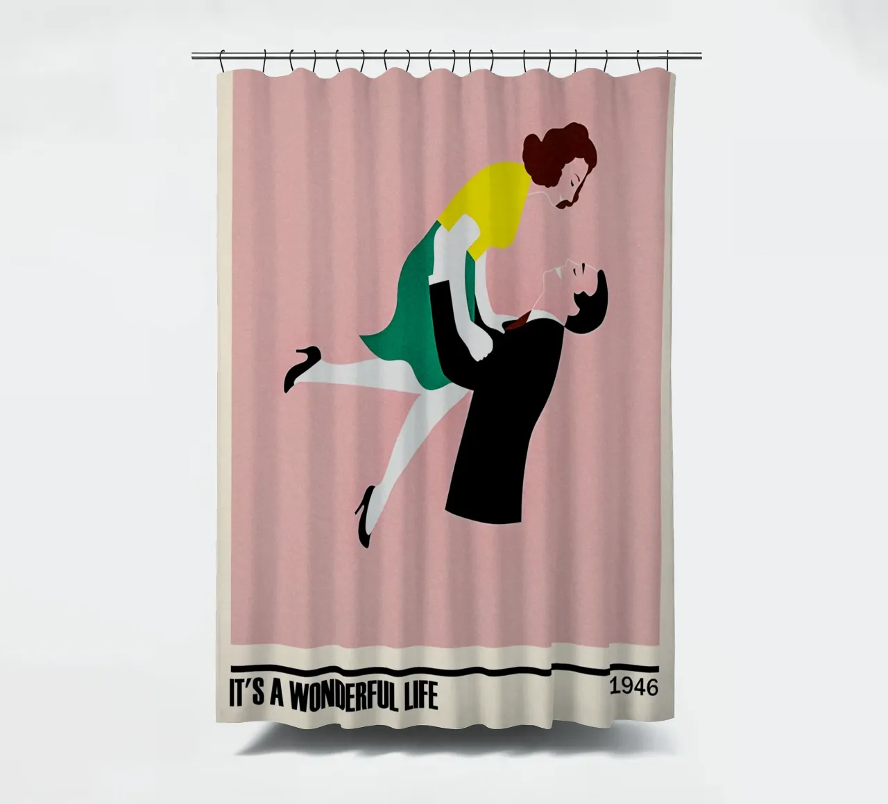 It_s a Wonderful Life Duschvorhang von TheArtstudio