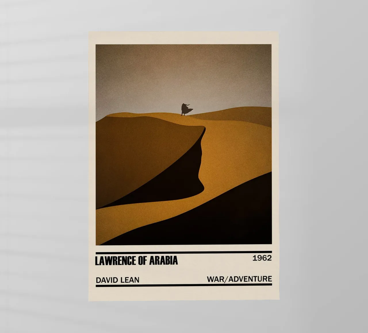 Lawrence of Arabia pellicola backlit da TheArtstudio