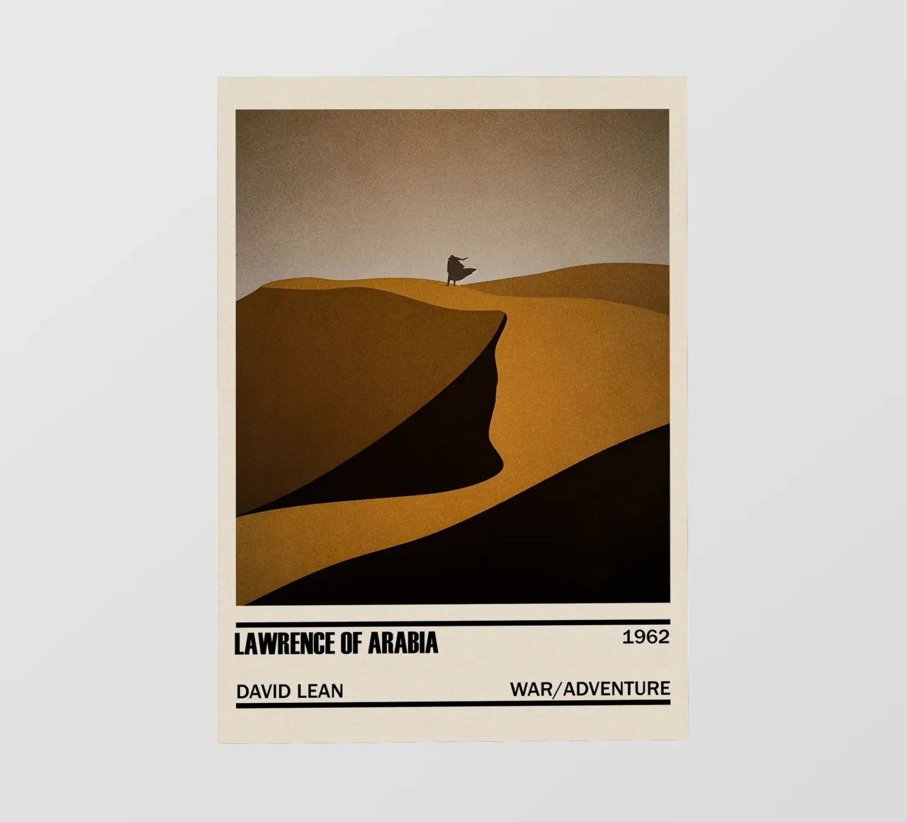 Lawrence of Arabia pellicola backlit da TheArtstudio