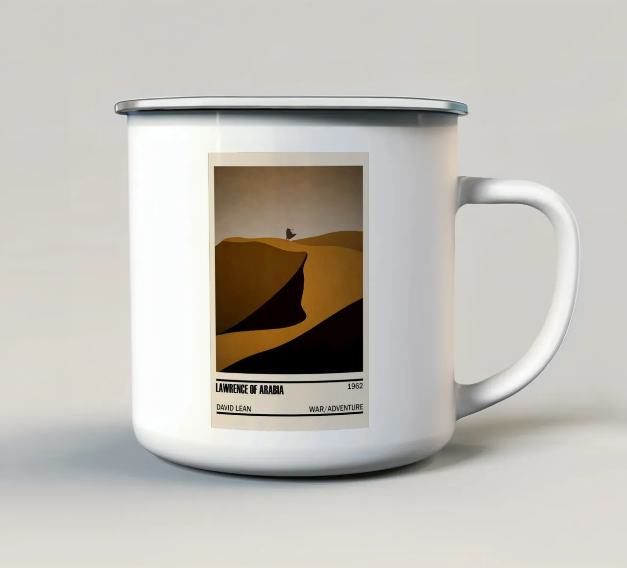 Lawrence of Arabia tazza in smalto da TheArtstudio
