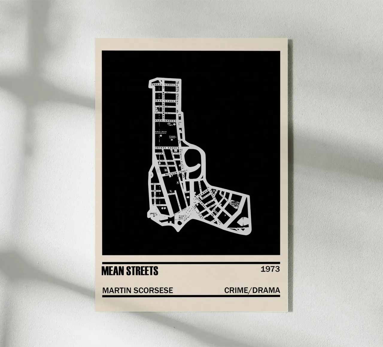 Mean Streets plexiglass da TheArtstudio