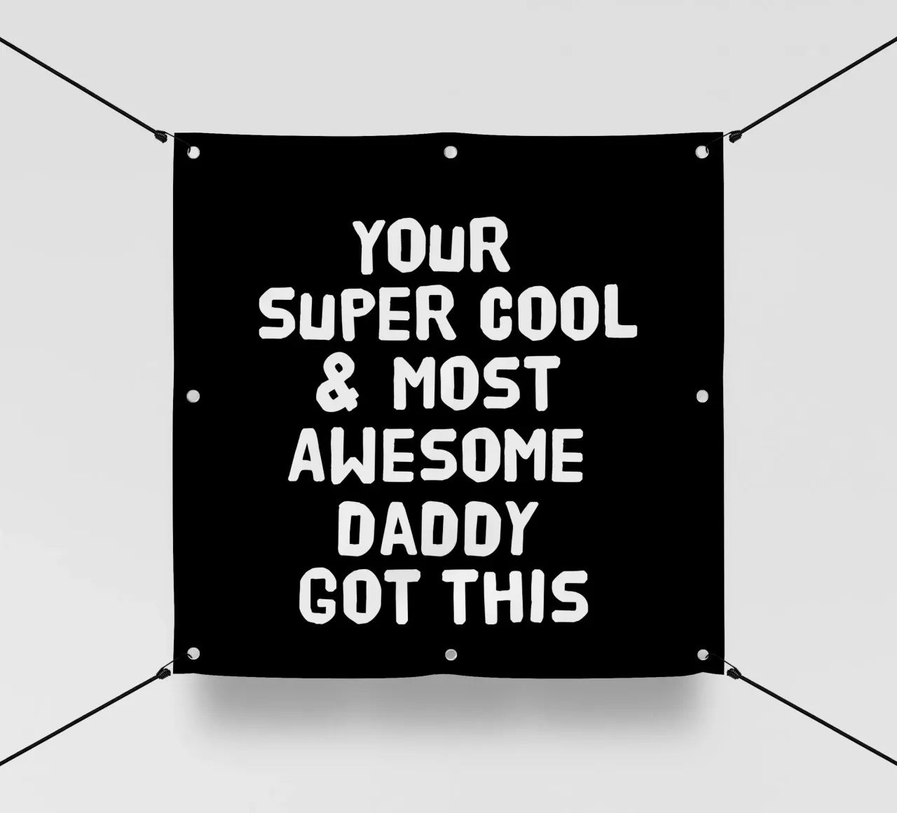 Your super cool and most awesome daddy got this telo in pvc da happieeagle