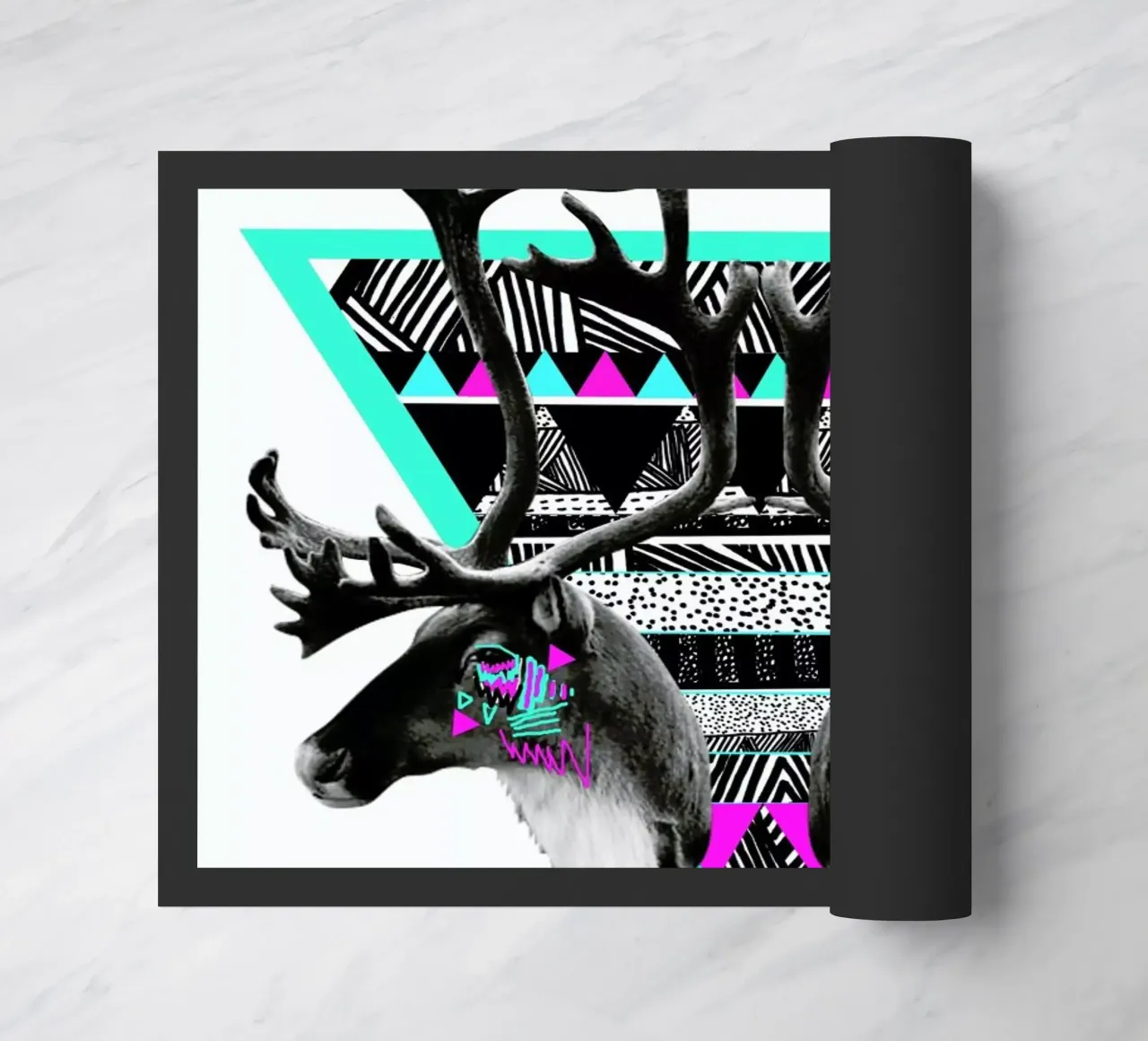 Cariboo doormat by Kris Tate