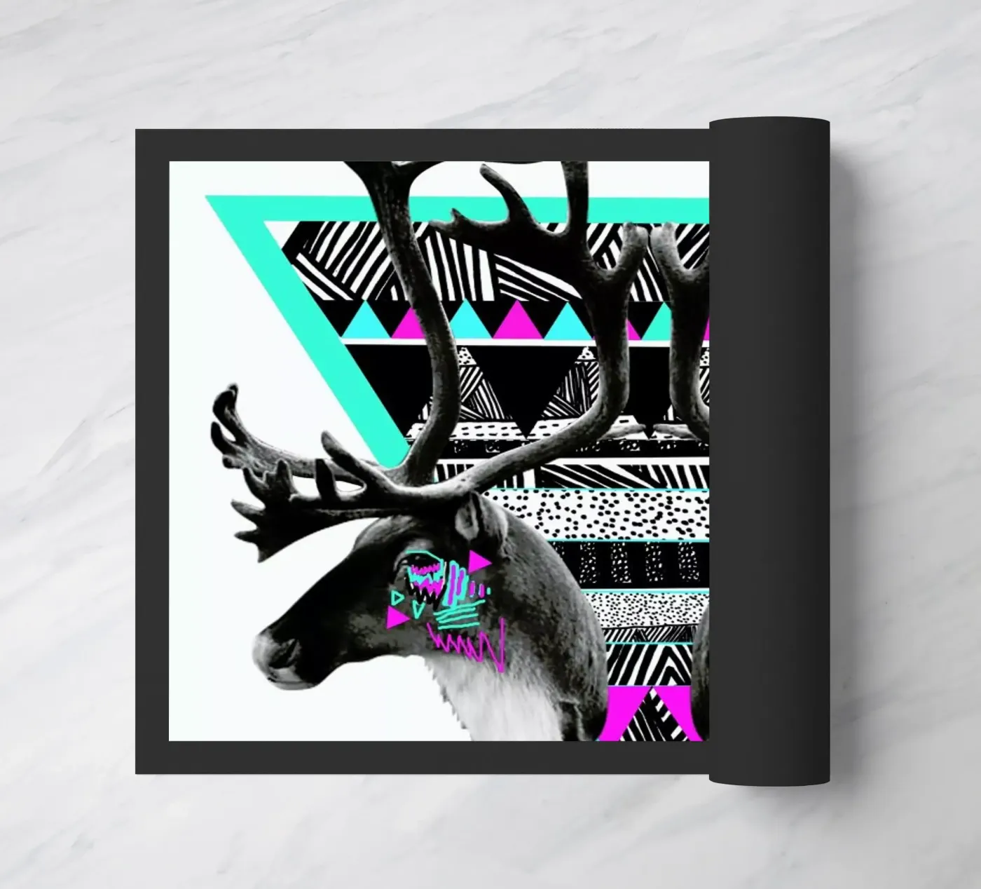 Cariboo doormat by Kris Tate