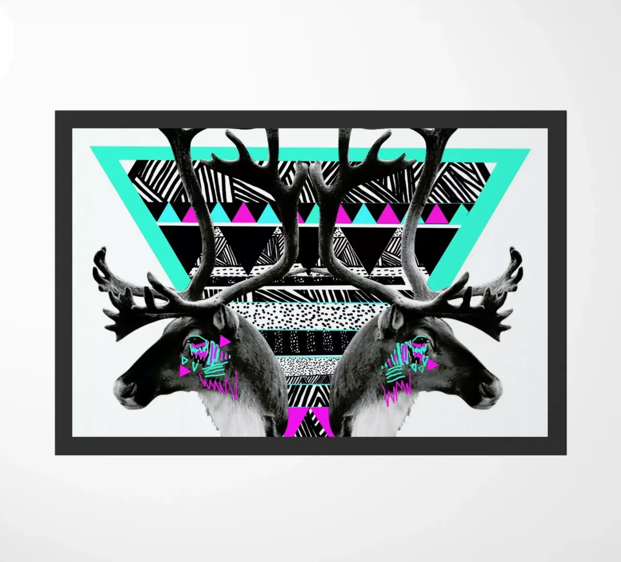 Cariboo doormat by Kris Tate