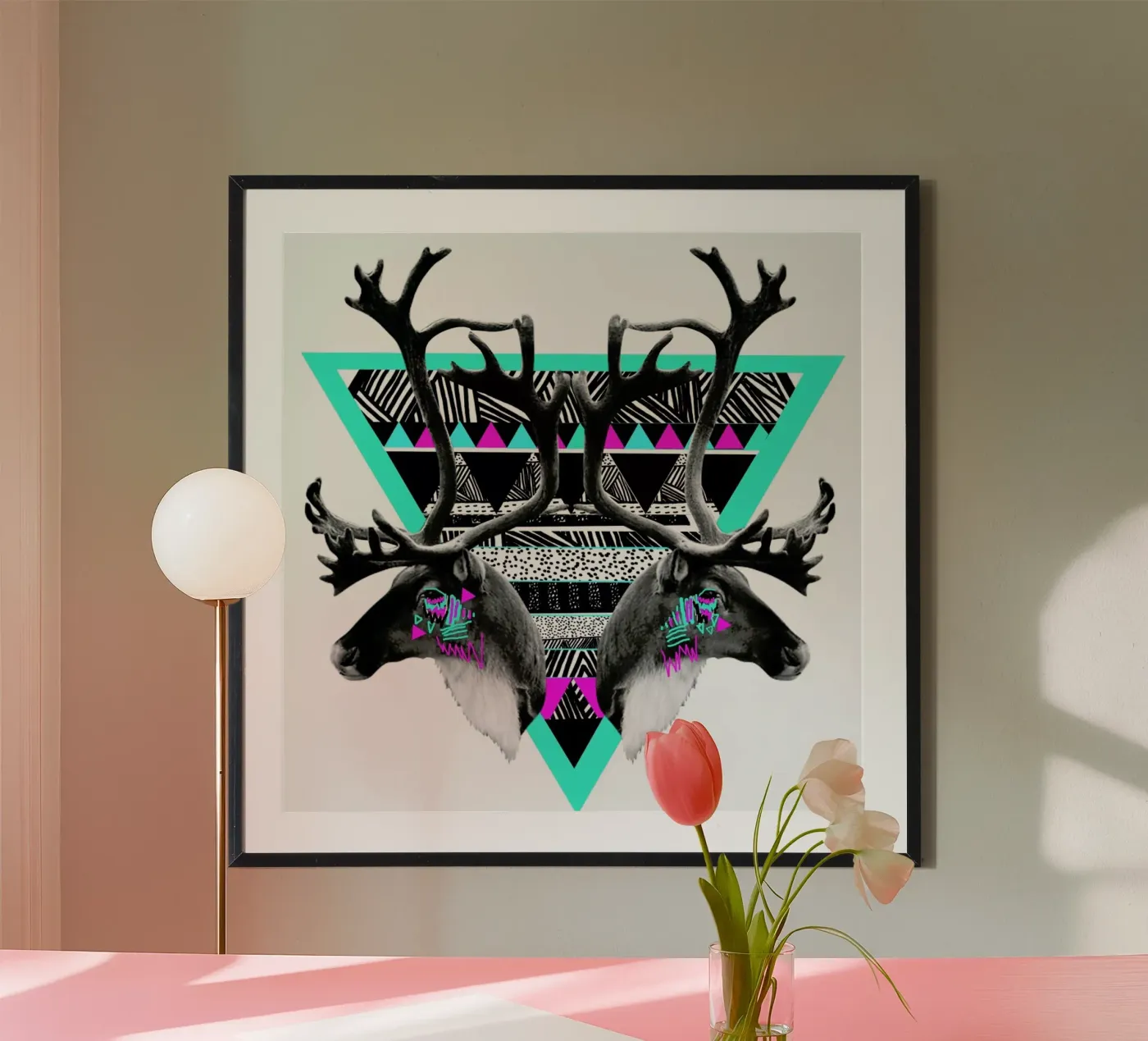 Cariboo poster by Kris Tate