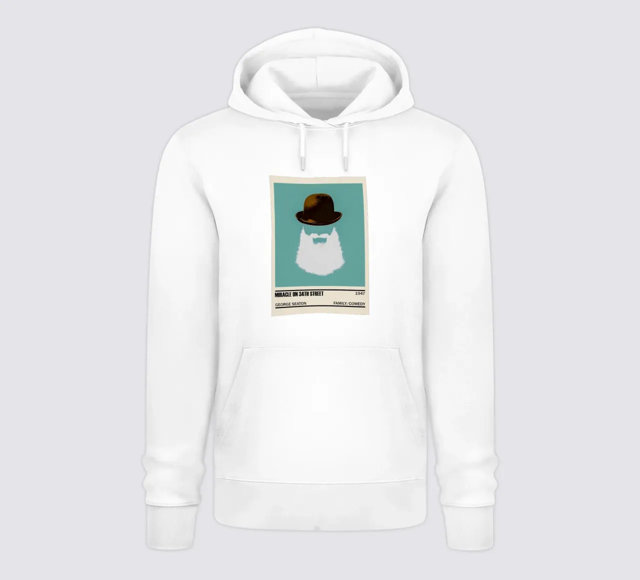 Miracle on 34th Street felpa con cappuccio da TheArtstudio
