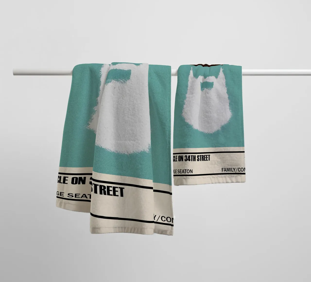 Miracle on 34th Street asciugamano da bagno da TheArtstudio