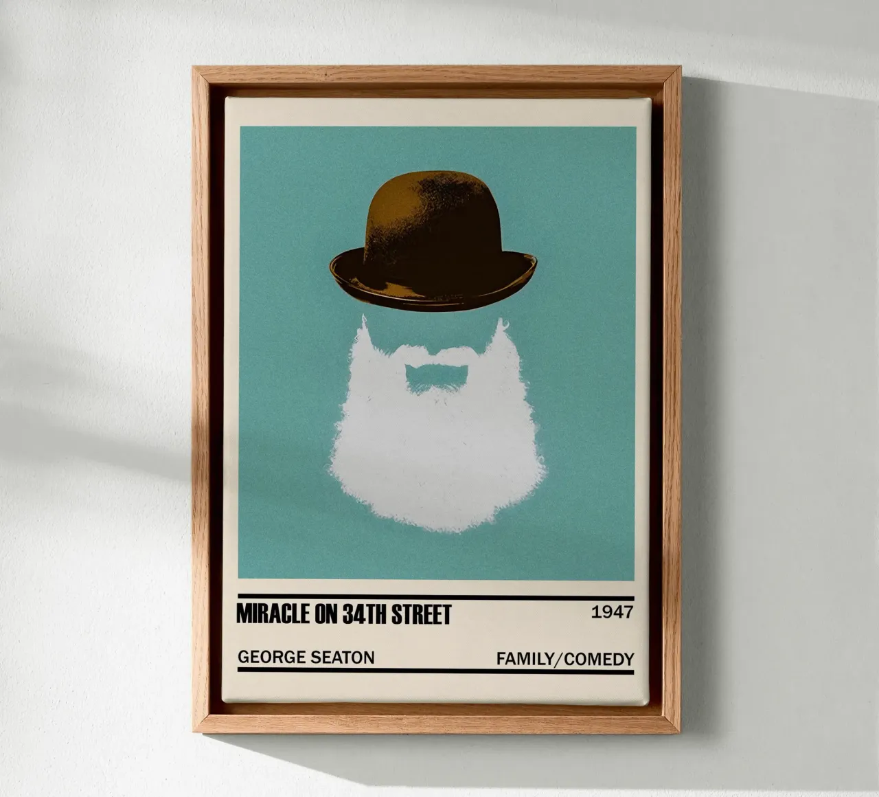 Miracle on 34th Street tela con Cornice a cassetta da TheArtstudio