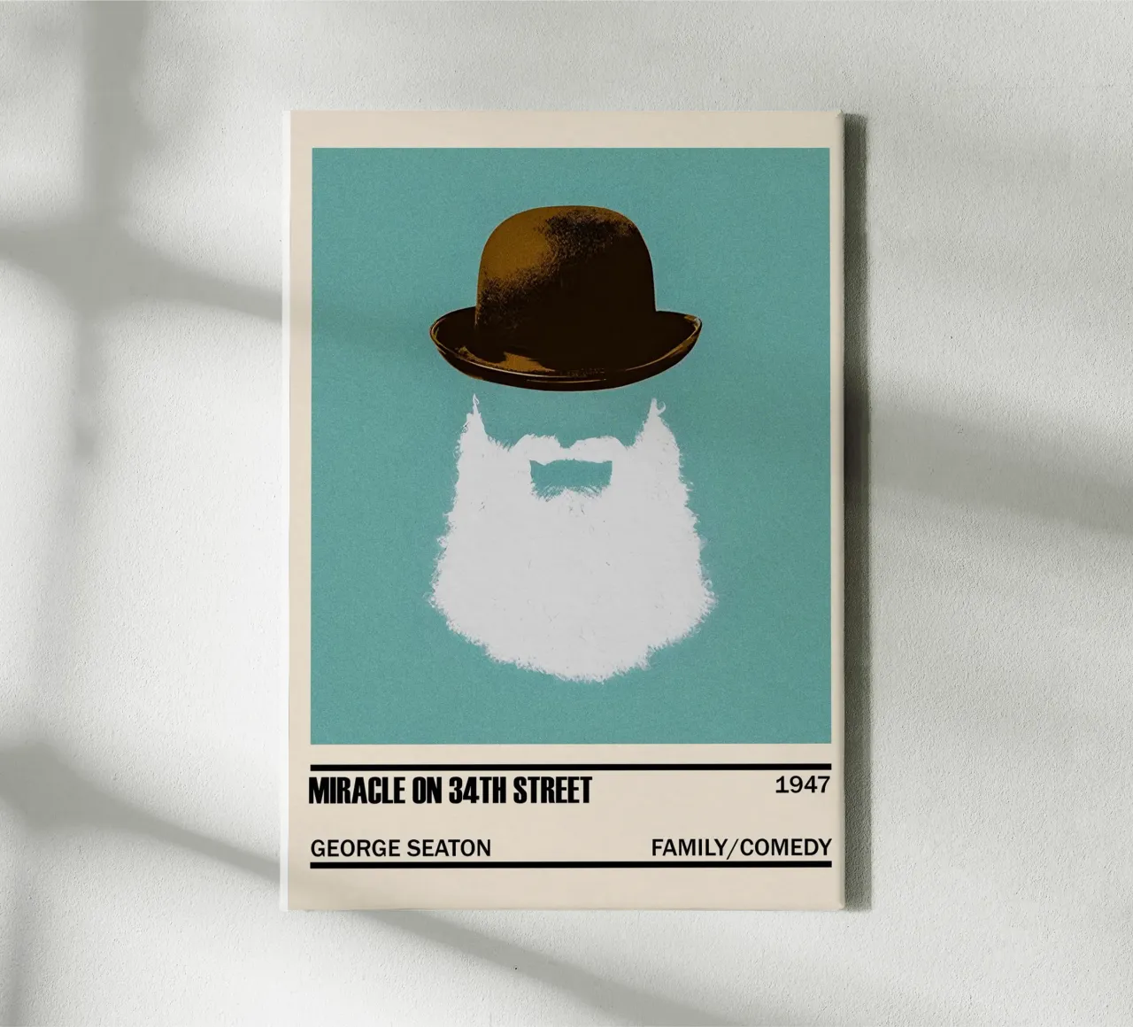 Miracle on 34th Street tela con Cornice a cassetta da TheArtstudio