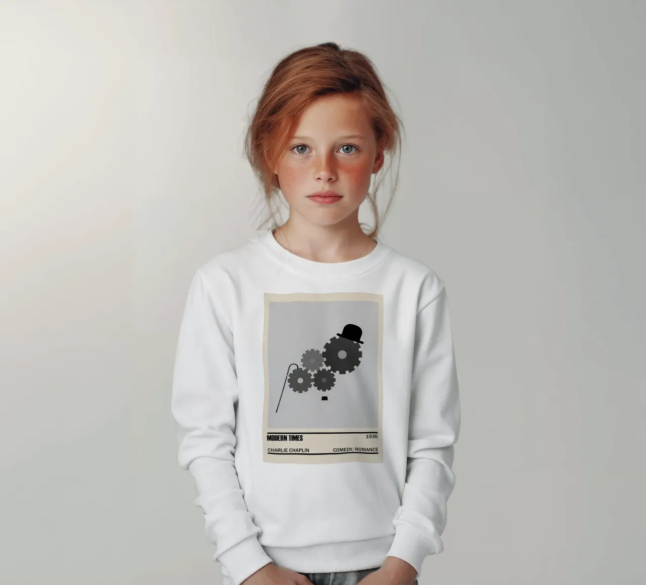 Modern Times felpa bambino da TheArtstudio