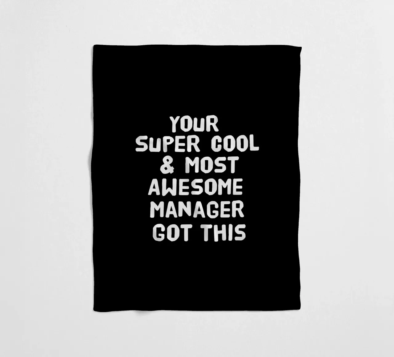 Your super cool and most awesome manager got this coperta in pile da happieeagle