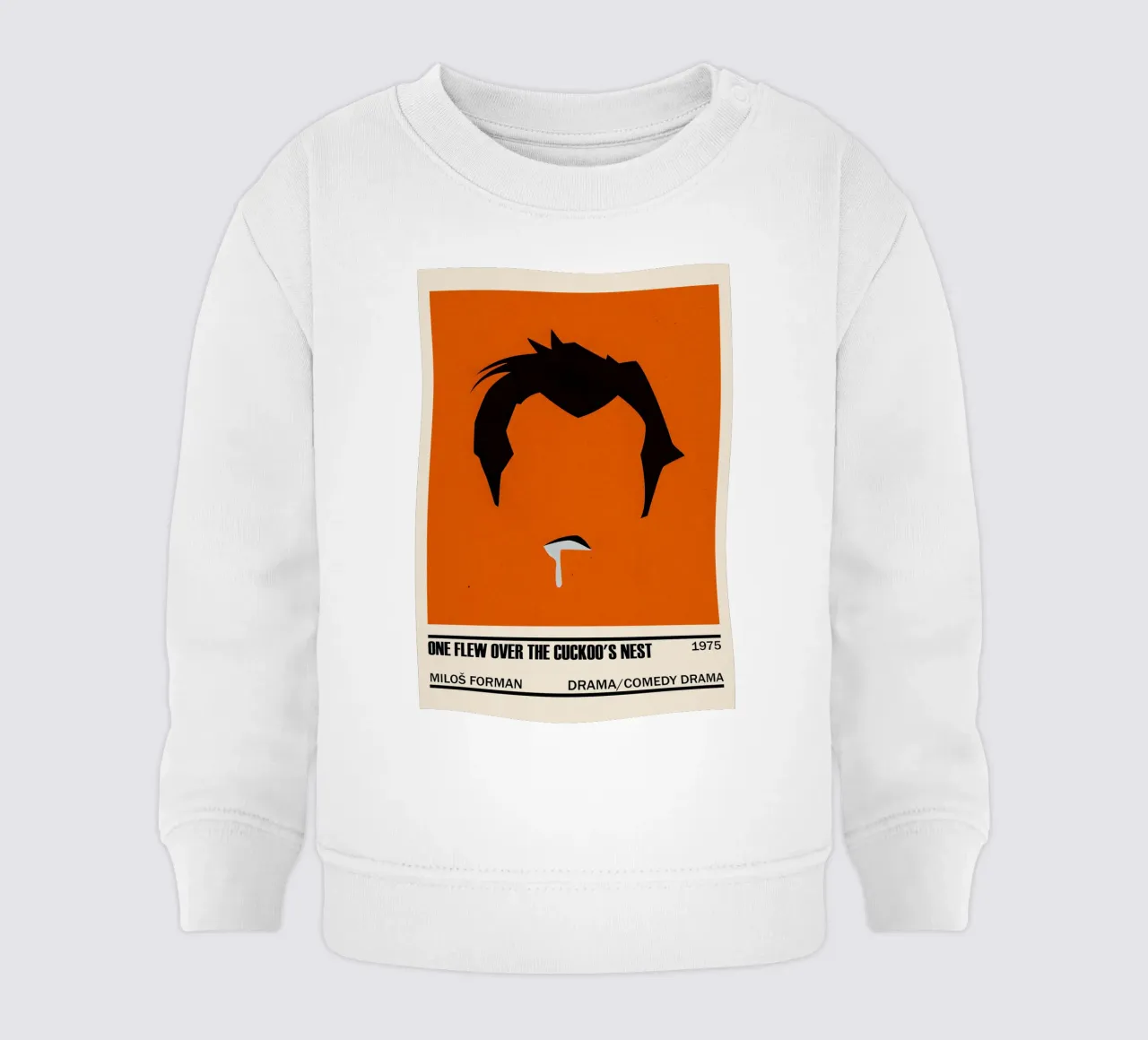 One Flew Over the Cuckoo_s Nest felpa neonato da TheArtstudio