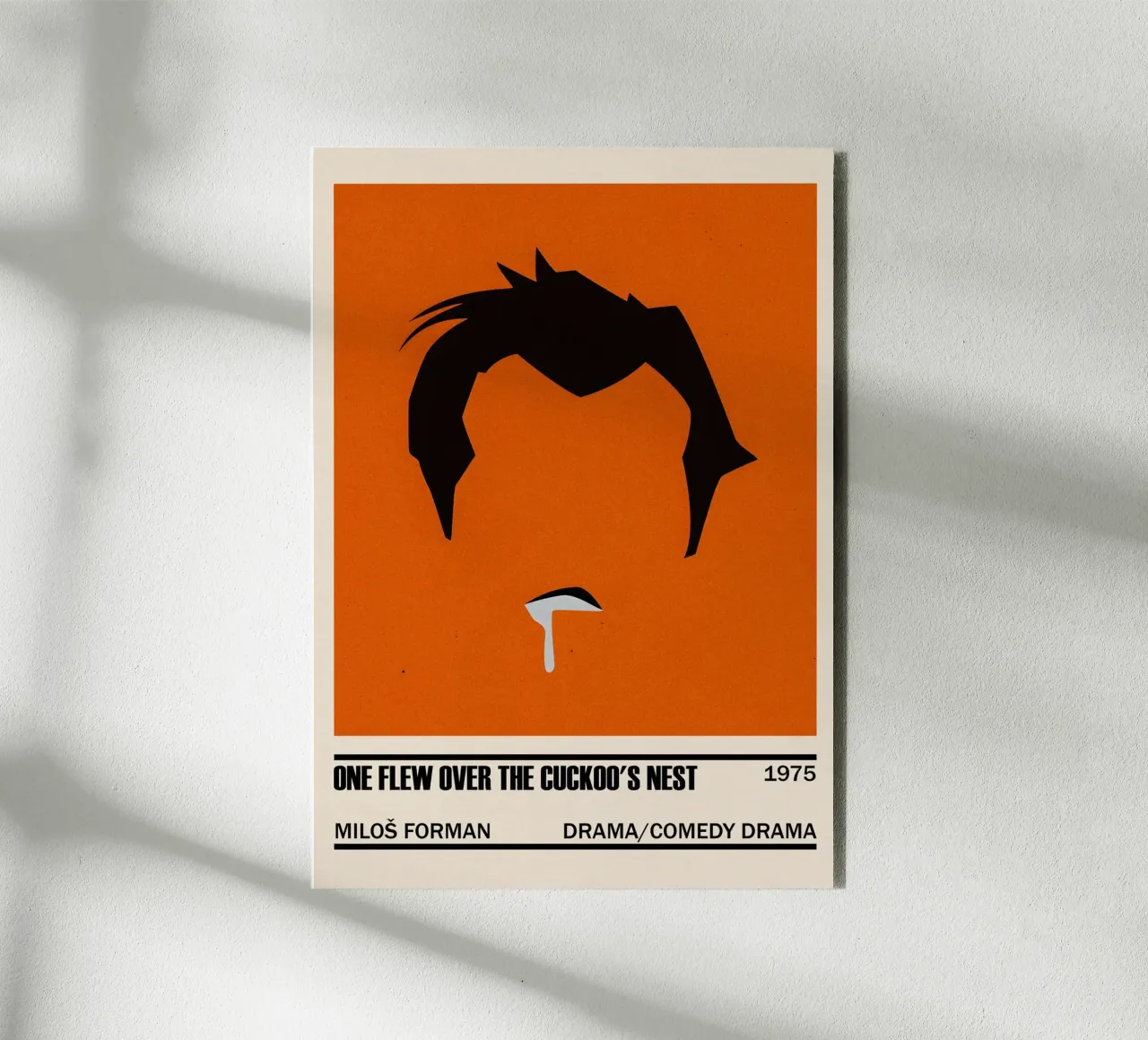 One Flew Over the Cuckoo_s Nest alluminio dibond da TheArtstudio