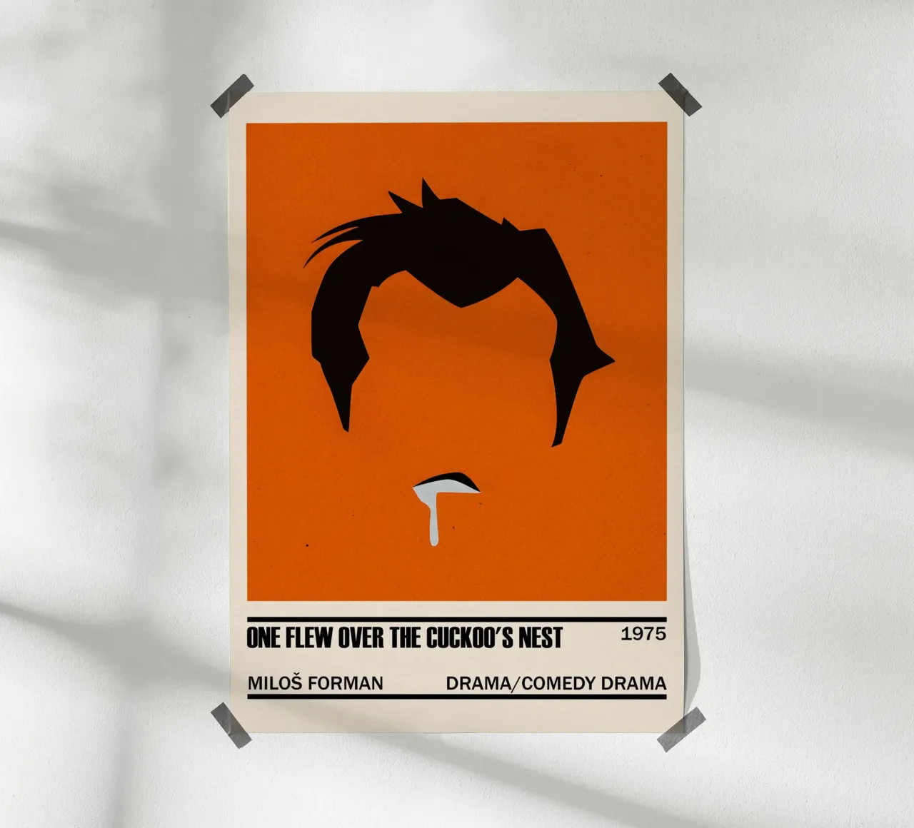 One Flew Over the Cuckoo_s Nest carta hahnemühle da TheArtstudio