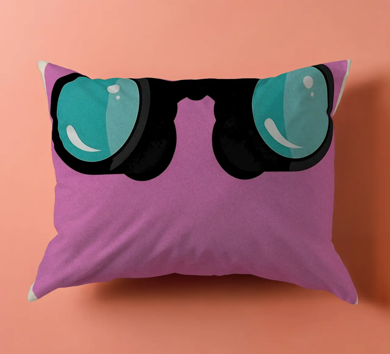 Peeping Tom cuscino da TheArtstudio