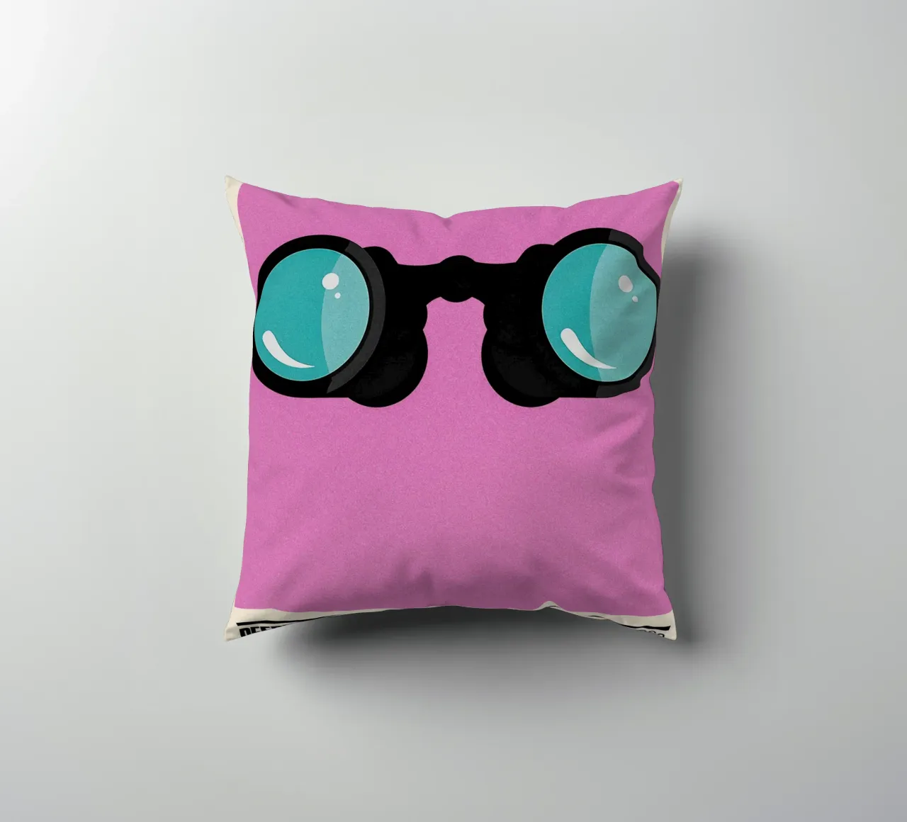 Peeping Tom cuscino da TheArtstudio
