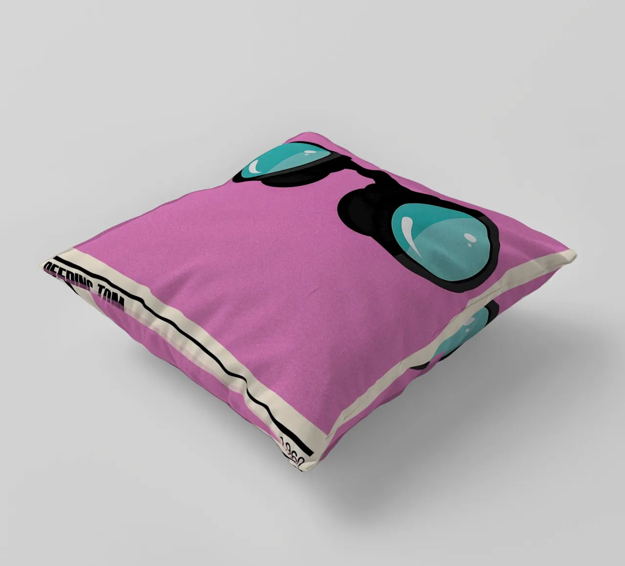 Peeping Tom cuscino da TheArtstudio