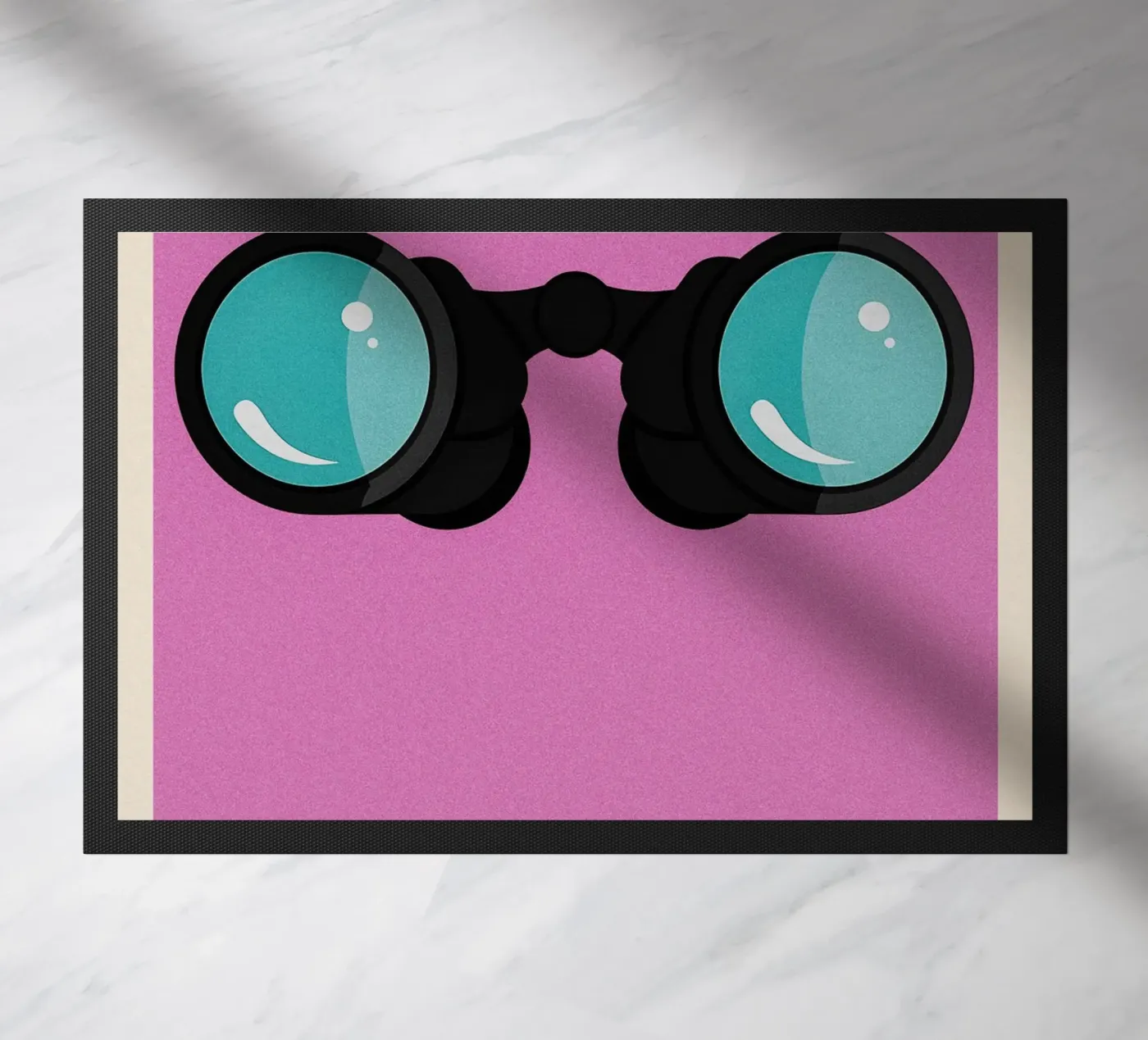 Peeping Tom deurmat van TheArtstudio