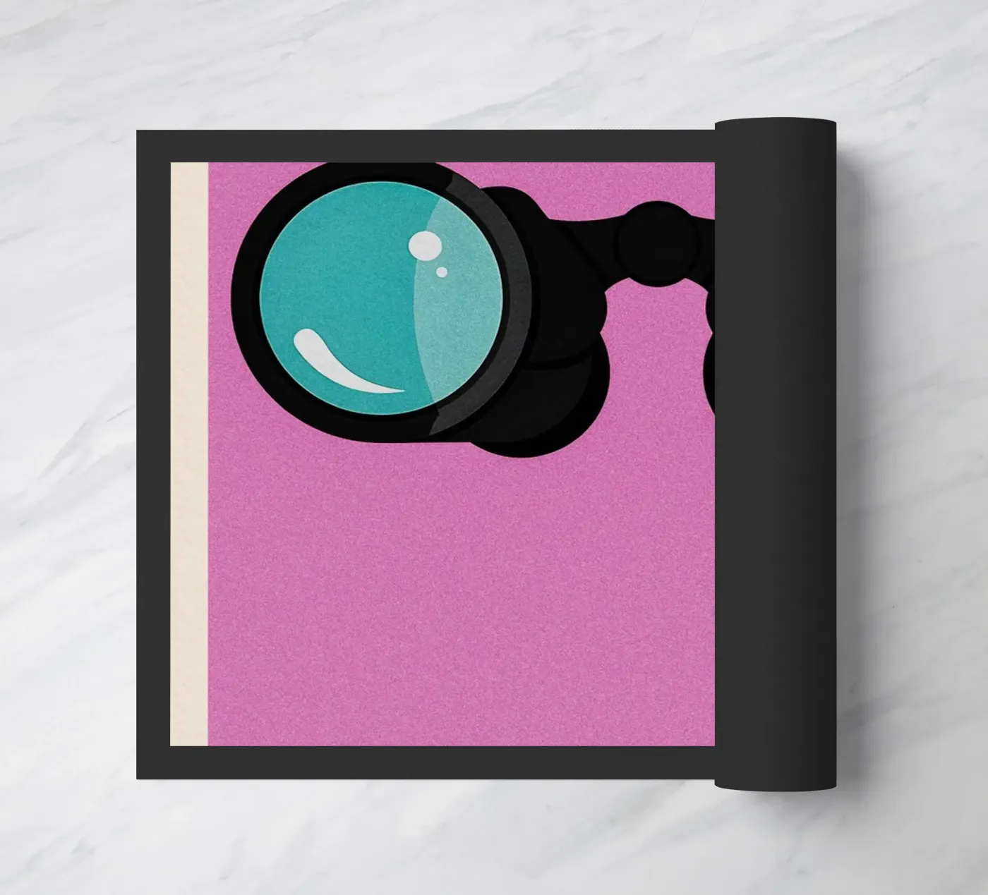 Peeping Tom deurmat van TheArtstudio
