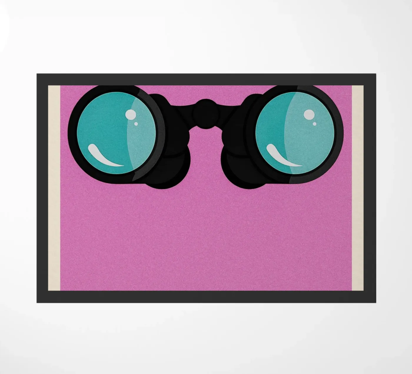Peeping Tom deurmat van TheArtstudio
