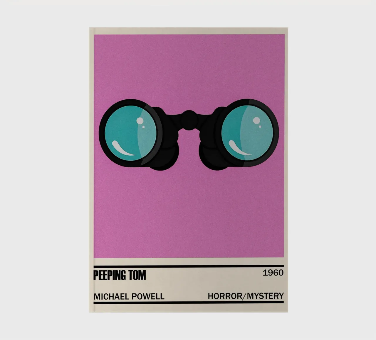 Peeping Tom notebook by TheArtstudio