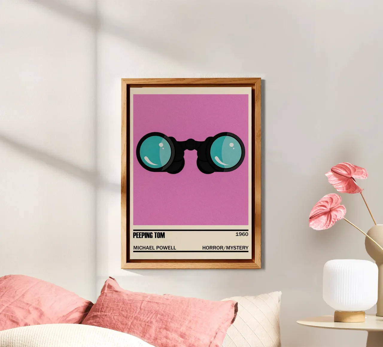 Peeping Tom alluminio dibond da TheArtstudio