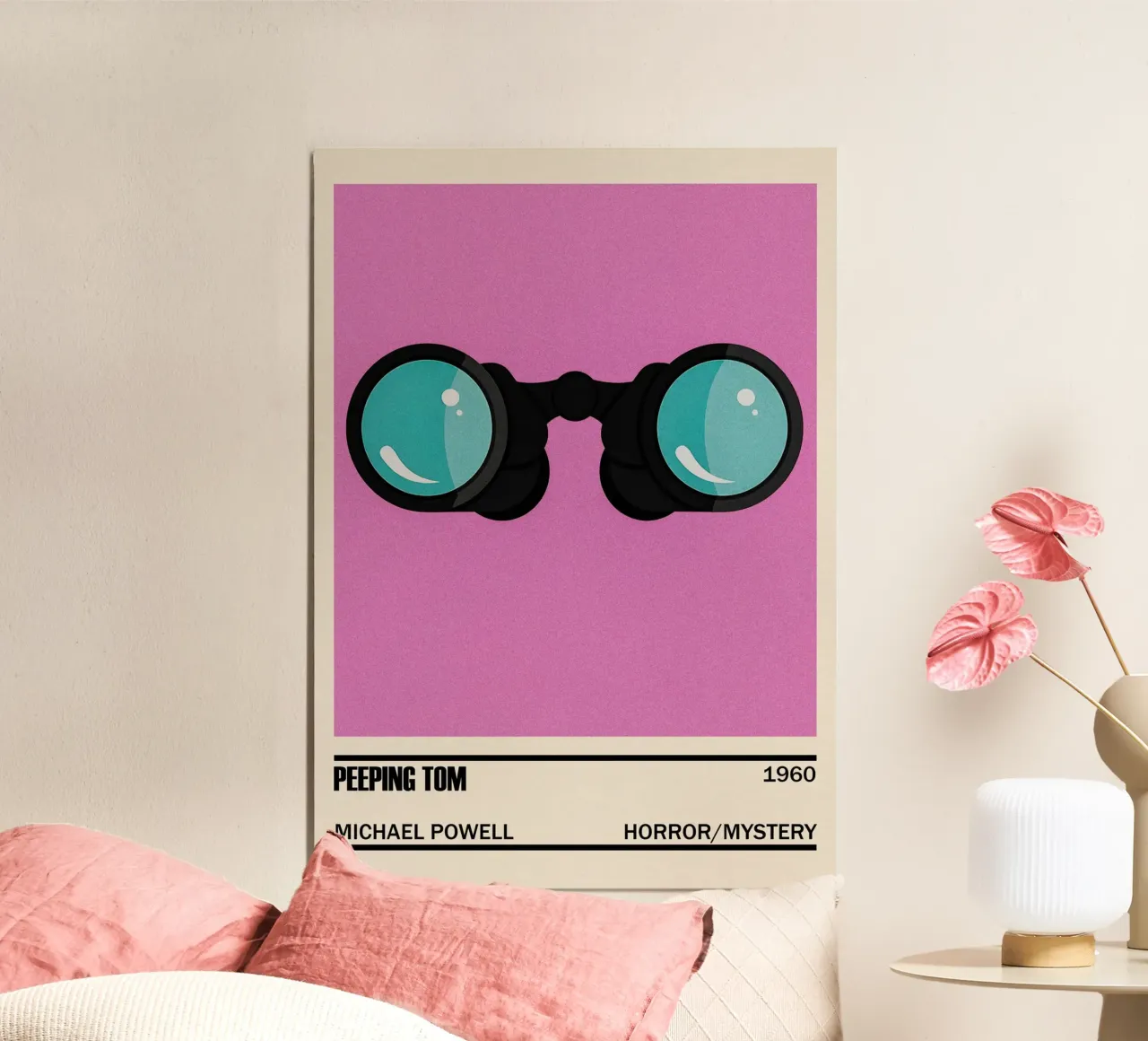Peeping Tom alluminio dibond da TheArtstudio