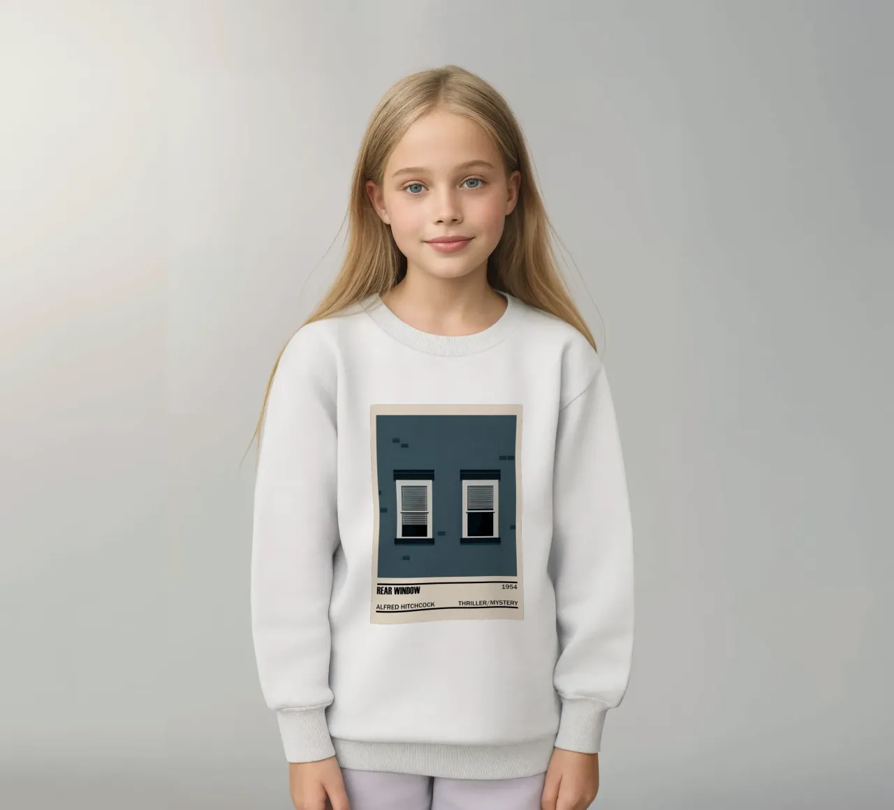 Rear Window felpa bambino da TheArtstudio