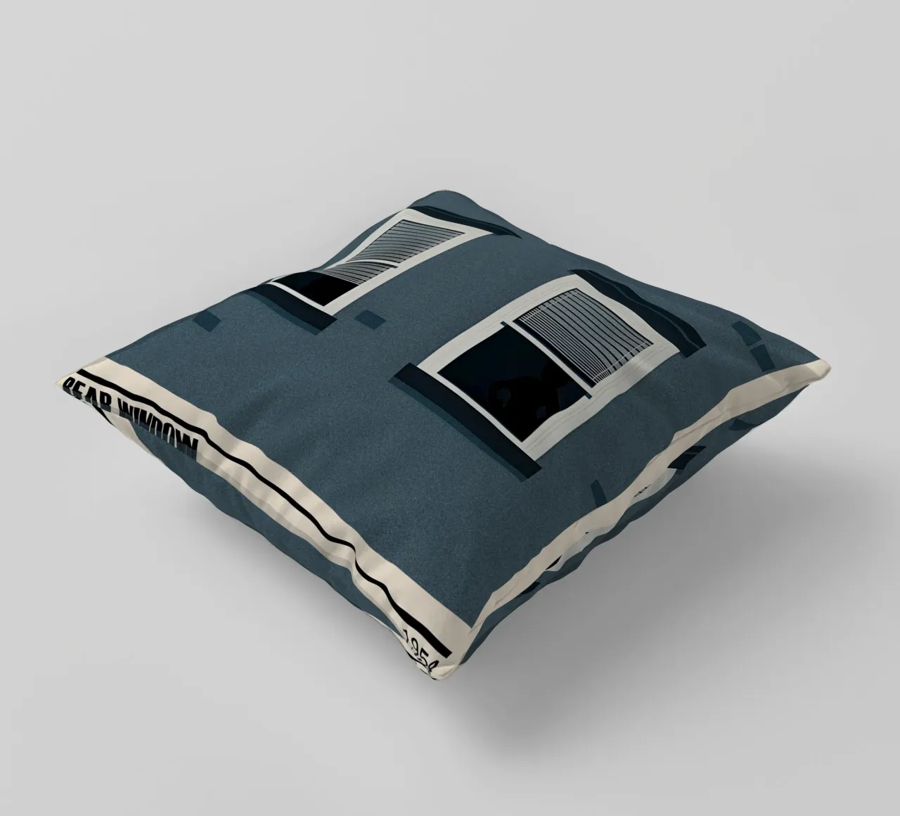 Rear Window cuscino da TheArtstudio