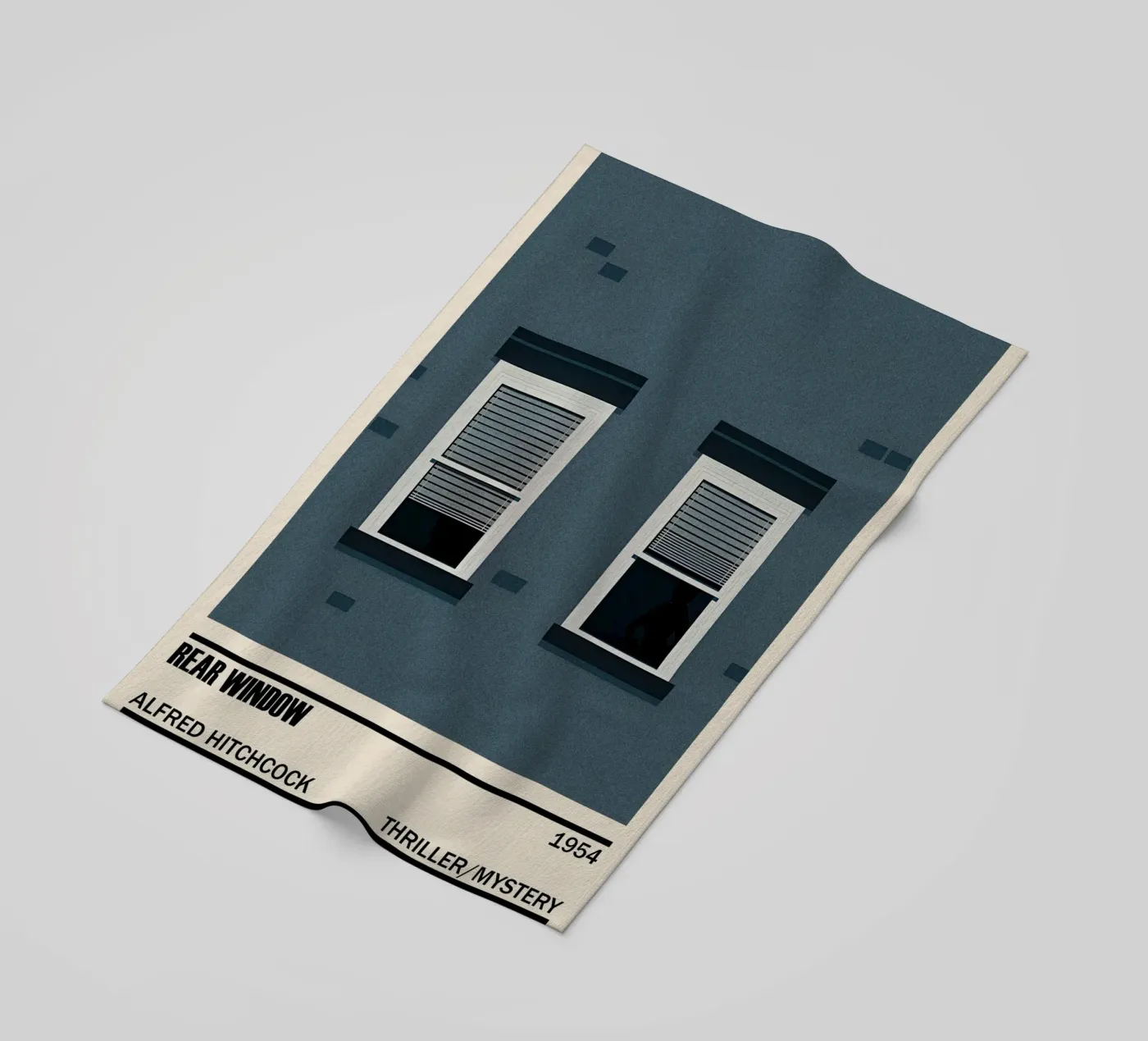 Rear Window strandhanddoek van TheArtstudio