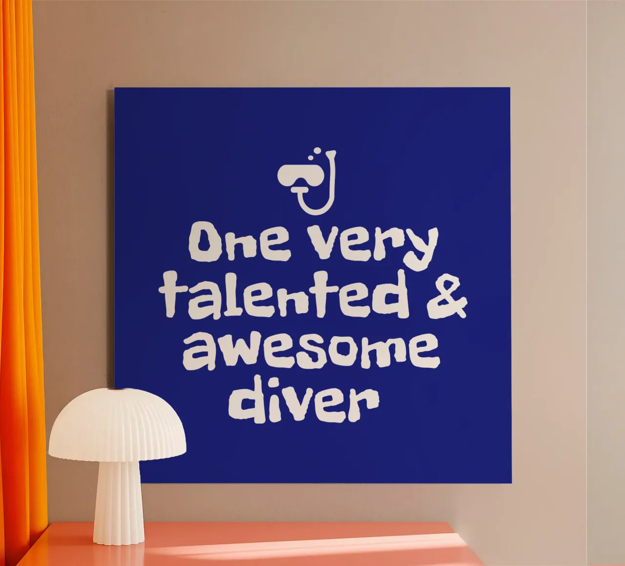 One very talented and awesome diver alluminio dibond da happieeagle