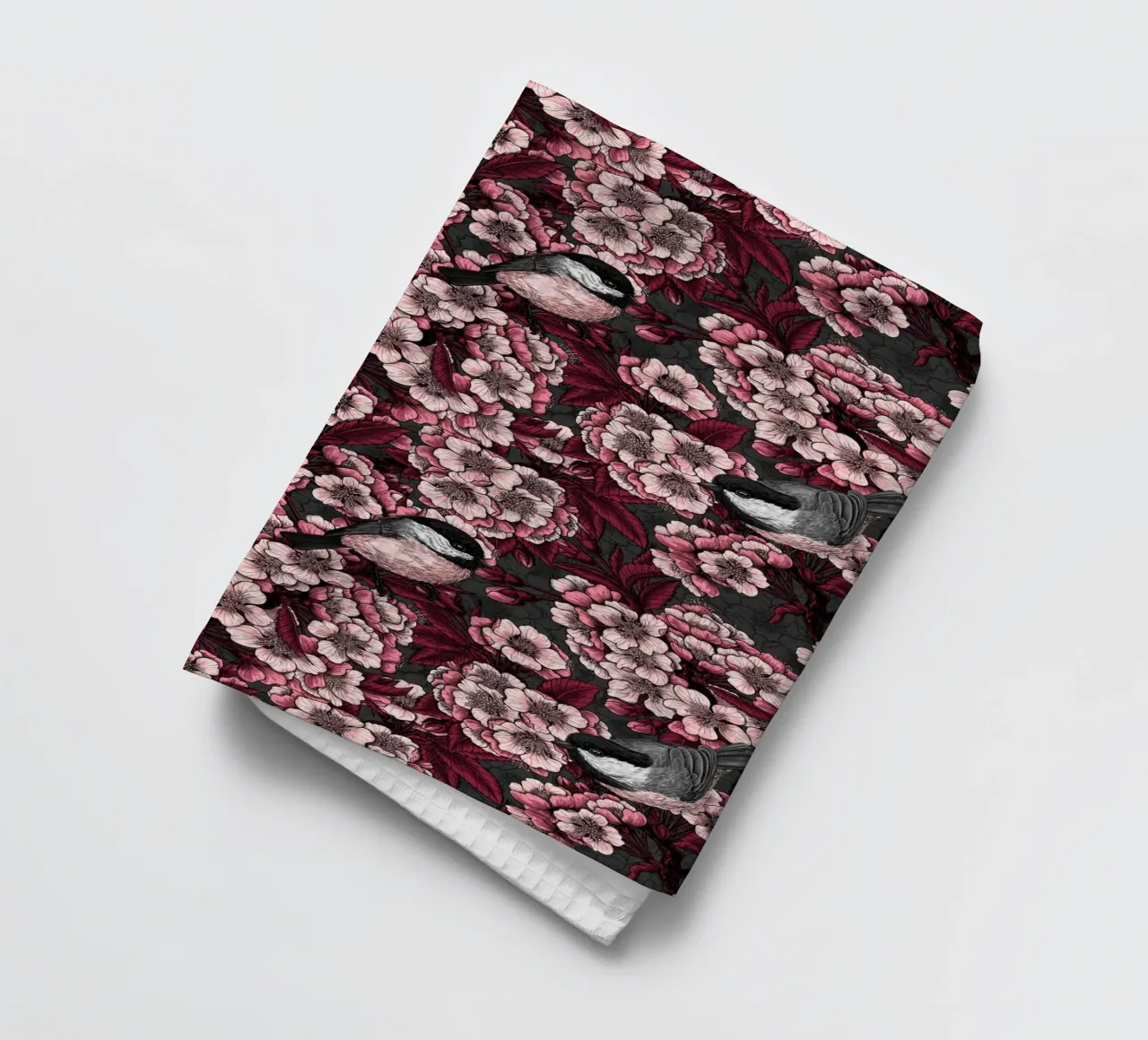 Katerina Kirilova - Cherry Garden Dark torchon de The Artcircle