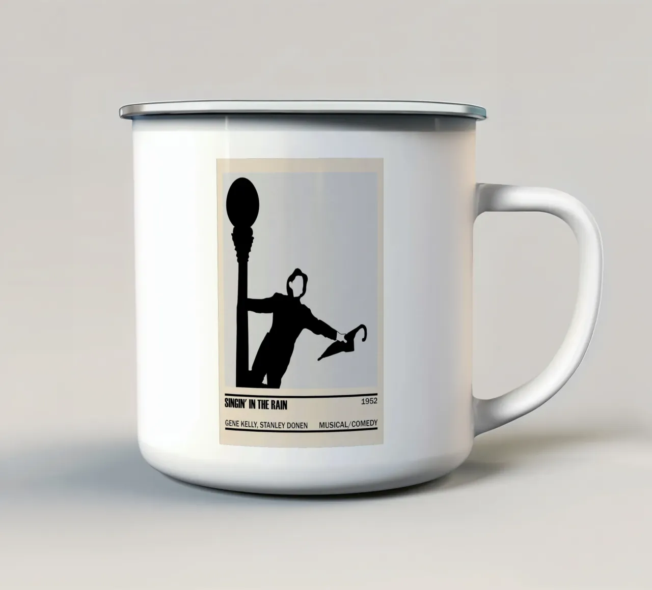 Singin_ in the Rain tazza in smalto da TheArtstudio
