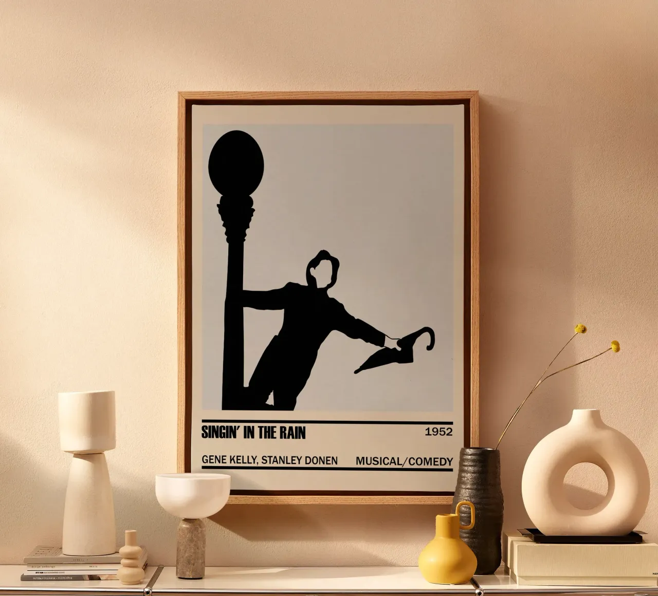 Singin_ in the Rain tela con Cornice a cassetta da TheArtstudio