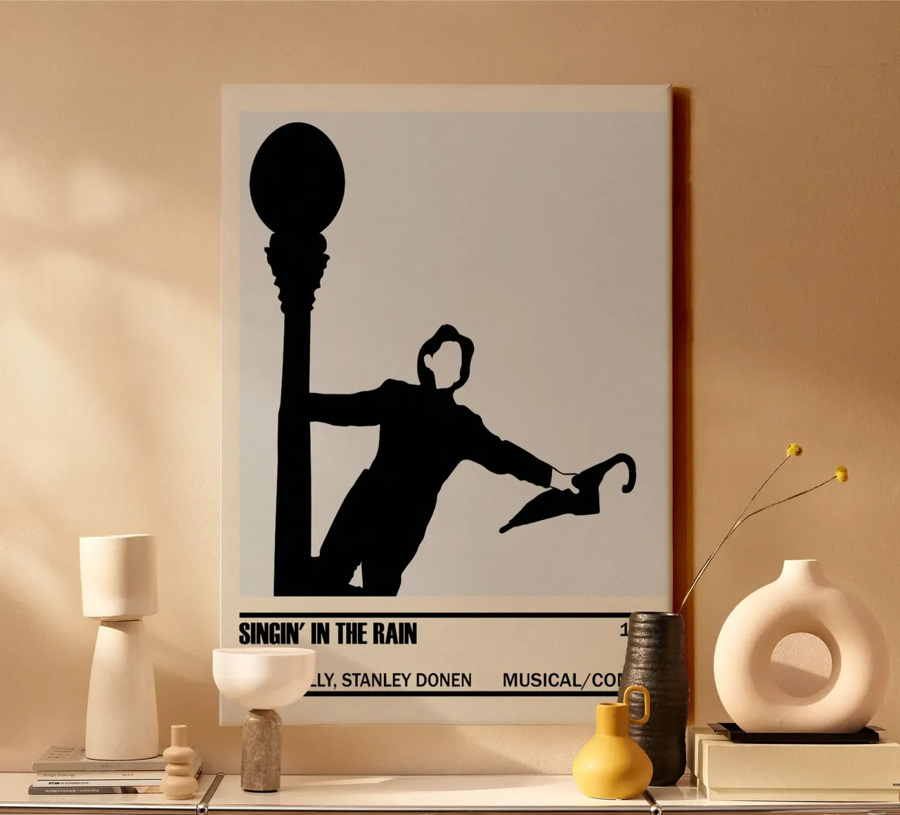 Singin_ in the Rain tela con Cornice a cassetta da TheArtstudio