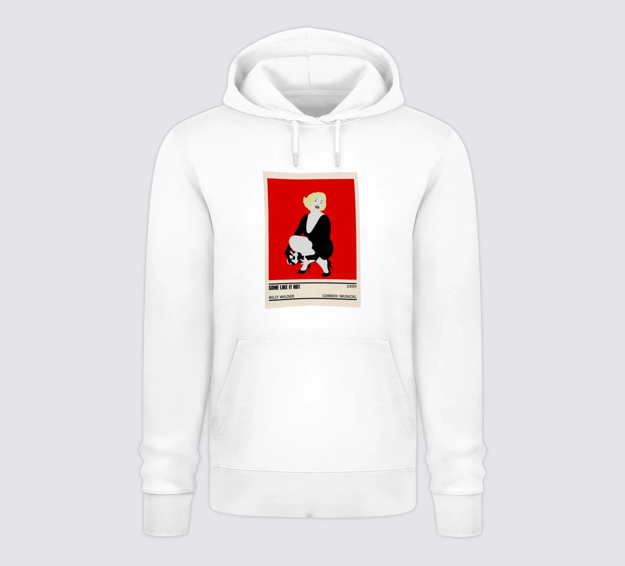 Some Like It Hot felpa con cappuccio da TheArtstudio