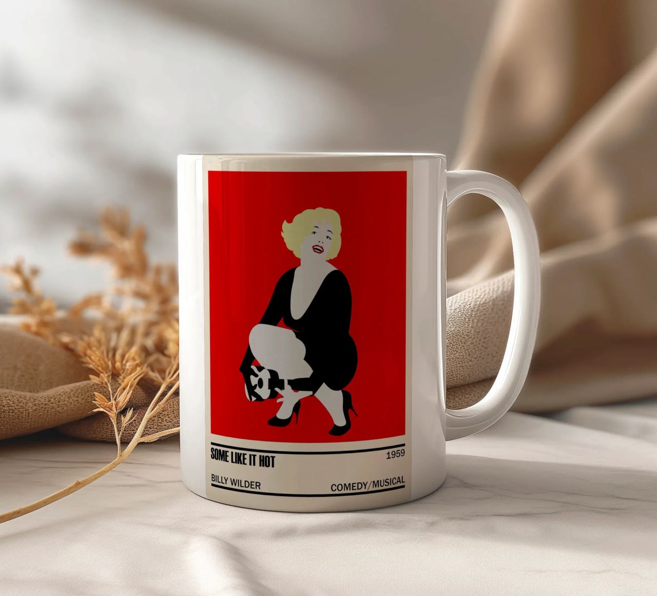 Some Like It Hot tazza in ceramica da TheArtstudio