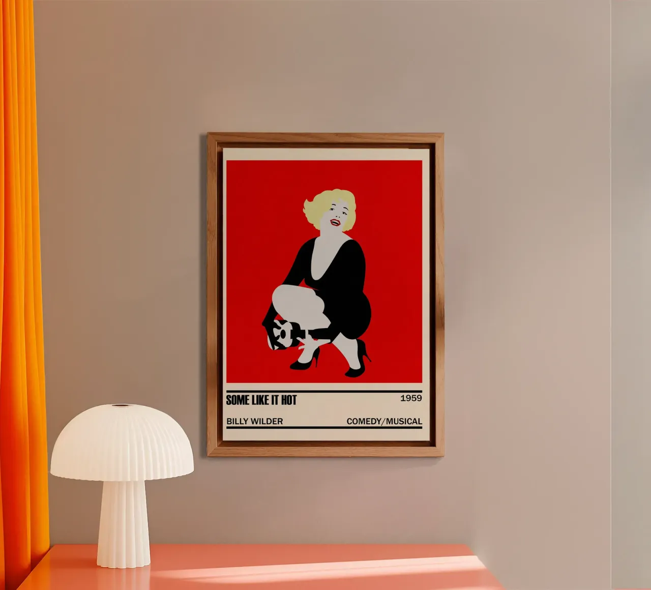 Some Like It Hot alluminio dibond da TheArtstudio