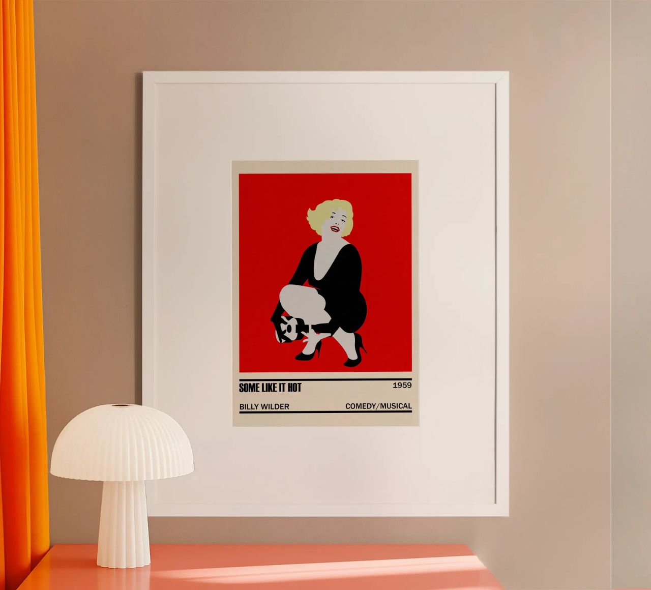 Some Like It Hot Poster von TheArtstudio