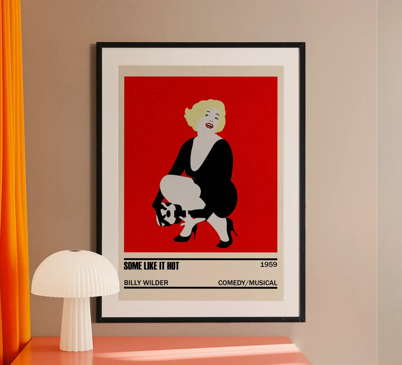 Some Like It Hot poster da TheArtstudio
