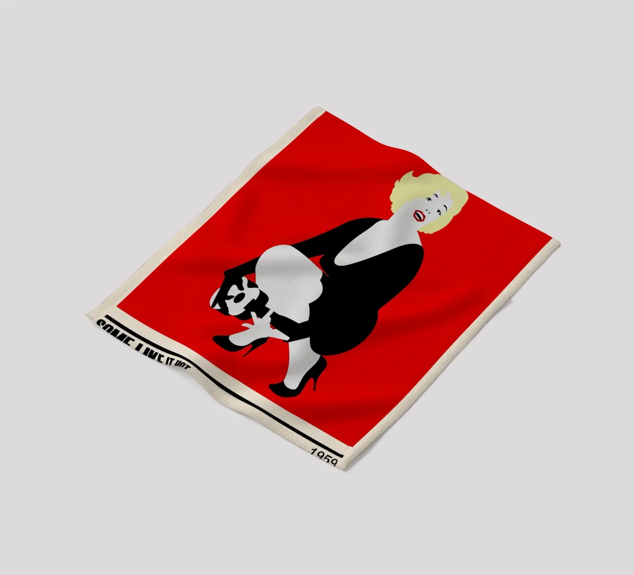 Some Like It Hot coperta in pile da TheArtstudio