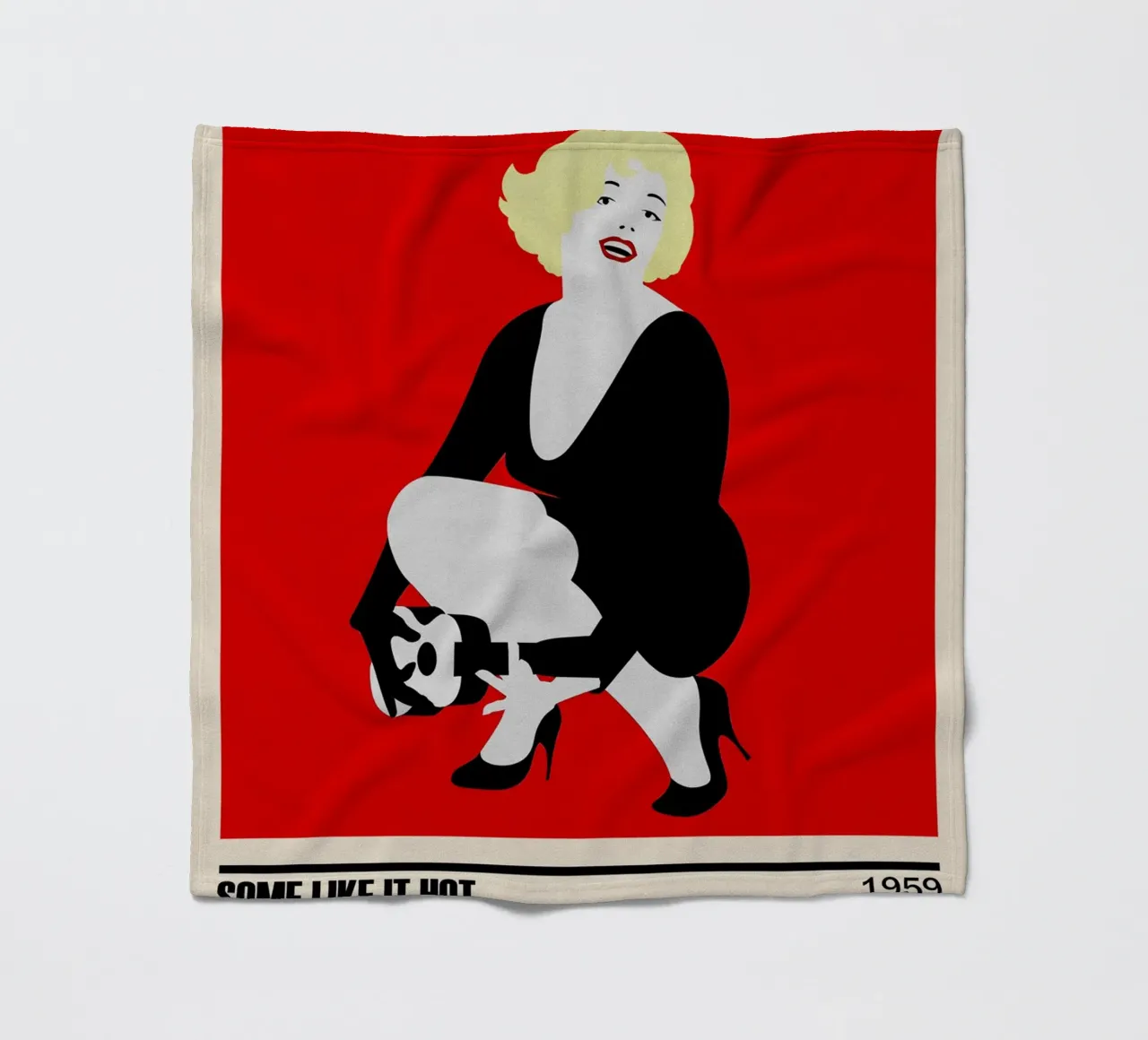 Some Like It Hot coperta in pile da TheArtstudio